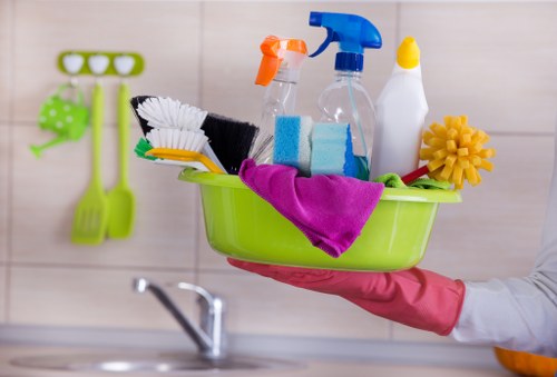 Hot water extraction equipment used for carpet cleaning in Merton