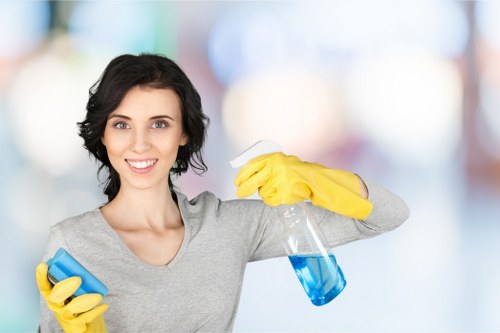 Local carpet cleaning team in Merton restoring carpet appearance